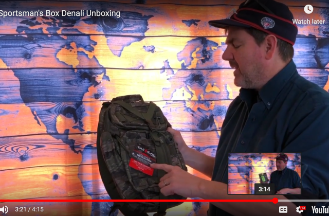 Sportsman’s Box Unboxing Video